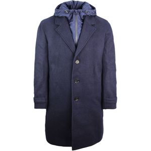Lacoste - Trench Coat - Navy - Heren Jas