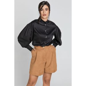 Bermuda - Taupe - Imitatieleer