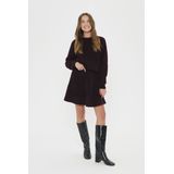 SAINT TROPEZ - SZGela - A-lijnrok - Donkerbruin - Knielengte