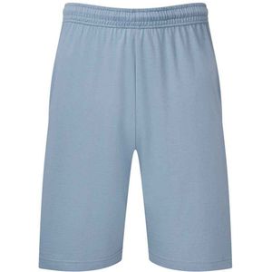 Fruit of the Loom Heren Iconic 195 Jersey Shorts (Mineraalblauw)