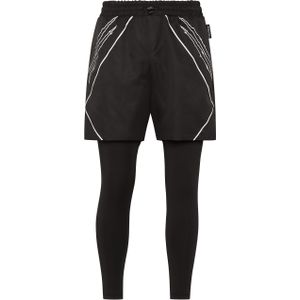 Plein Sport - Sport Leggings Tiger - Zwart - Heren - Katoen