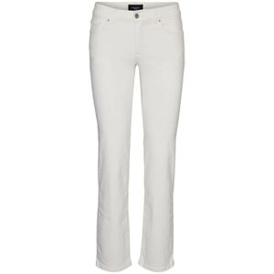 VERO MODA Straight Fit Jeans VMDAF Ecru - Maat 28/32