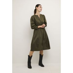 Jurk Feminine Burnt Olive