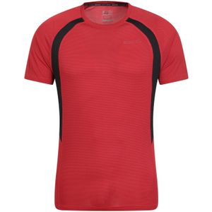 Mountain Warehouse Heren Bryers IsoCool T-Shirt (Rood)