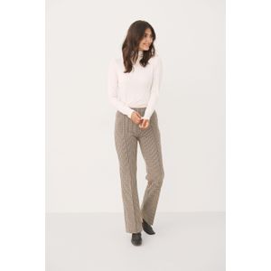 Part Two Pantalon 'Pontas'  lichtbruin / zwart / offwhite