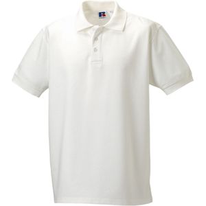 Russell Heren Ultimate Klassiek Poloshirt (Wit)