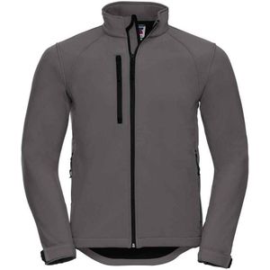 Russell Effen Soft Shell Jas Heren (Titanium)