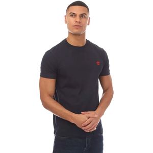 Timberland Heren Dunstan River Crew Hals T-shirt (Marine)