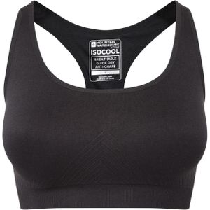 Mountain Warehouse Dames/Dames Anti-Chafe Naadloze Sportbeha (Zwart)