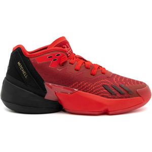 Basketbalschoenen Adidas D.O.N. Nummer 4 J Rood - Maat 38