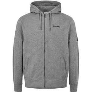 Heren Firetrap Brunel Full Zip Hoodie in Grijs