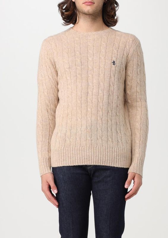 Ballantyne, Heren, Truien, Beige, Maat: 2XL Wol,