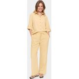 Casual Broek - Croissant Yellow - Regular Fit