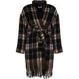 Rebel Queen - Cardigan - Zwart - V-halslijn - Aansluitende Snit