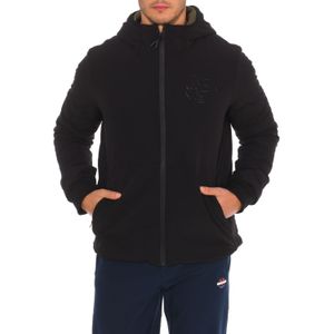 Vuarnet - Reversible Jacket - Hoodie - Zwart - Polyester