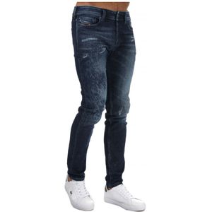 Diesel Sleenker-X Jeans Met Slanke Pasvorm Voor Heren, Denim - Maat 29 Kort