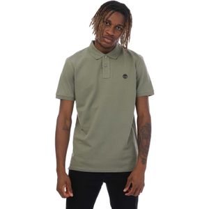 Timberland Millers River Rf Korte Mouw Poloshirt Groen S Man