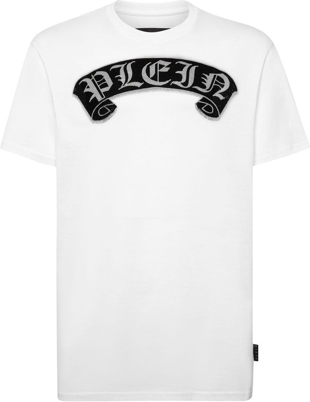 T-Shirt Ronde Hals Gothic Plein