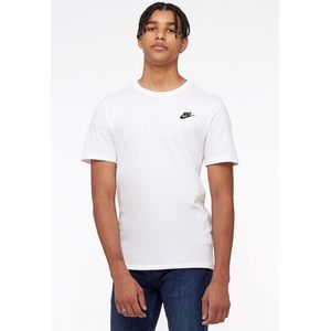 Nike Sportswear Club T-shirt Voor Heren In Wit - Maat 2XL