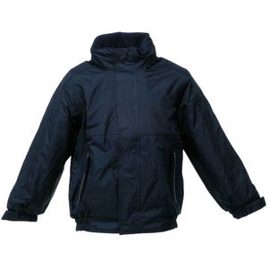 Regatta Kinderen/kinderen Waterdicht Windproof Dover-jasje (Marine/Navy) - Maat 9-10J / 134-140cm