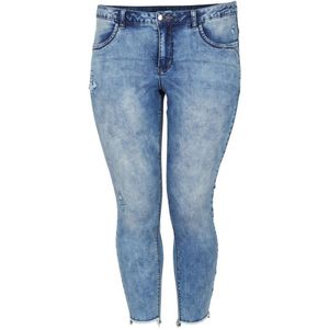 Zoey cropped slim fit jeans Fia light denim