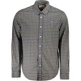 Timberland - Blauw Geruit Shirt - Veelkleurig - Heren - Lange Mouwen