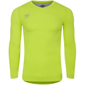 Umbro Heren Elite V Neck Base Layer Top (Zure kalk)