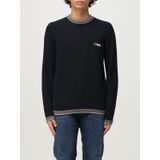 Emporio Armani, Heren, Truien, Blauw, Maat: 2XL Wol,