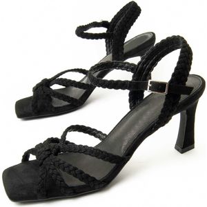 Montevida Heel Sandal Sandal22 in Zwart