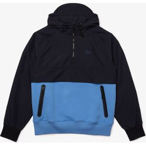 Lacoste - Pullover - Navy - Heren - Tweematerialen