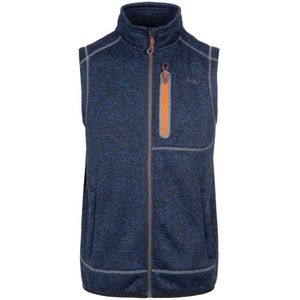 Trespass Heren Woodley Fleece Gilet (Marine Marl) - Maat M