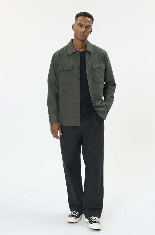 Overshirts MAdamo Overshirts Regular fit dark green