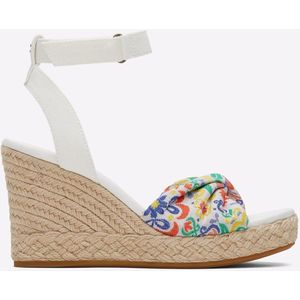 TOMS Marisela Dames Witte Sleehakken