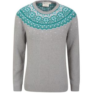 Mountain Warehouse Dames/Dames Fair Isle Gebreide Trui (Grijs) - Maat 50