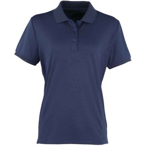 Premier Dames/Dames Coolchecker Piqué Poloshirt (Marine)