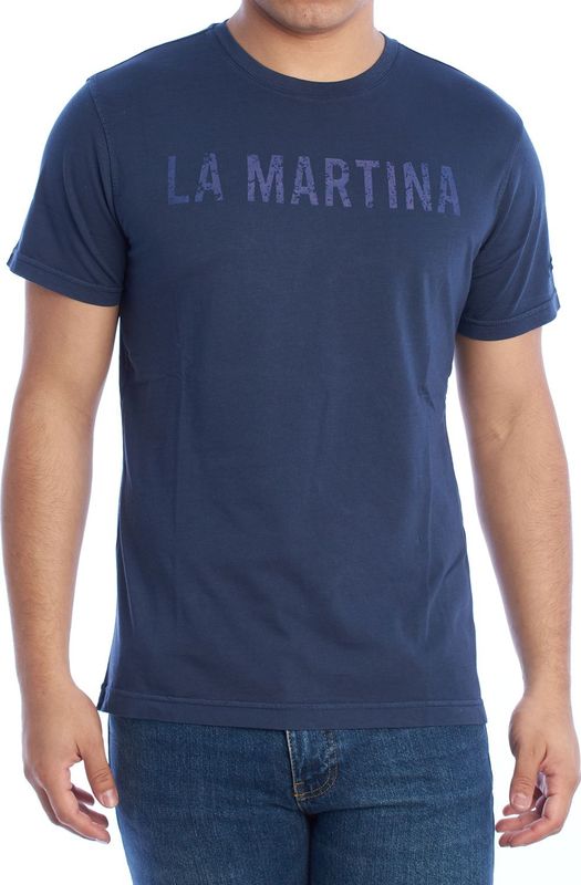 La Martina - YMR316-JS388 - T-shirt - Heren - Regular Fit - Korte Mouwen