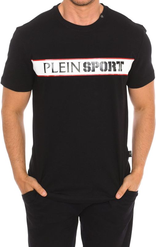 Plein Sport - T-shirt - Korte Mouwen - Wit - 100% Katoen