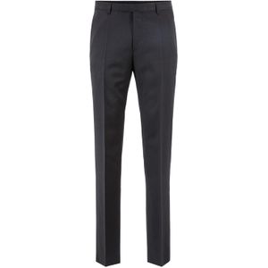 Boss - Lenon - Herenpantalon - Grijs - Scheerwol