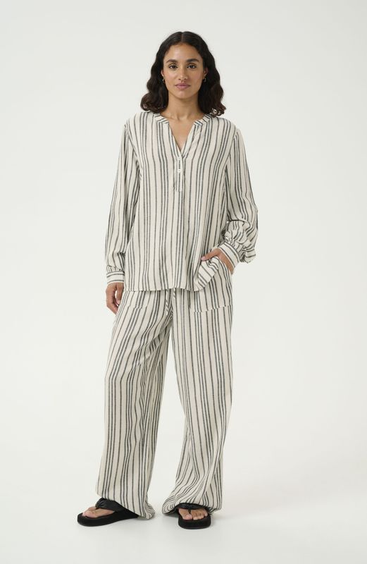 KAFFE - Milia - Damesblouse - Lange Mouwen