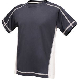 Regatta Kinderen/Kinderen Peking T-Shirt (Marine / Wit)