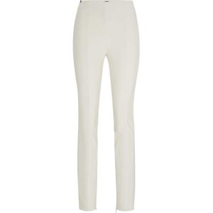 Boss Dames/Dames Tukeva1 Extra-Slim Broek (Wit)