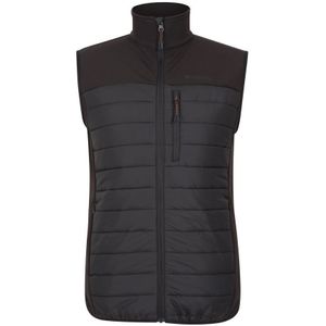 Mountain Warehouse Heren Turbine II Hybride Gewatteerd Gilet (Zwart) - Maat L