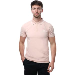 Timberland Heren Bedrukt Poloshirt met Korte Mouwen (Rose)