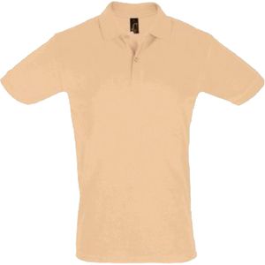 SOLS Heren Perfect Pique Korte Mouw Poloshirt (Zand)