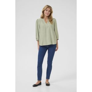 Blouse met lange mouwen Regular fit Desert Sage CC light green