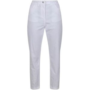 Regatta Dames/Dames Gabrina II Skinny 3/4 Jeans (Wit) - Maat 36 Normaal