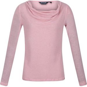 Regatta - Dames Frayda Lange Mouwen T-Shirt (Poederroze)