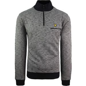 Lyle & Scott - Space Dye - Heren Trui - Donkergrijs