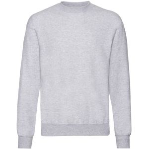 Fruit of the Loom Heren Lichtgewicht Drop Shoulder Sweatshirt (Heide Grijs)