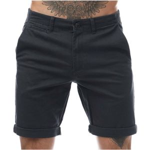 Heren Jack and Jones Fred Chino Shorts in Navy